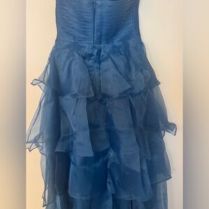Elegant Blue Layered women’s Dress size 14